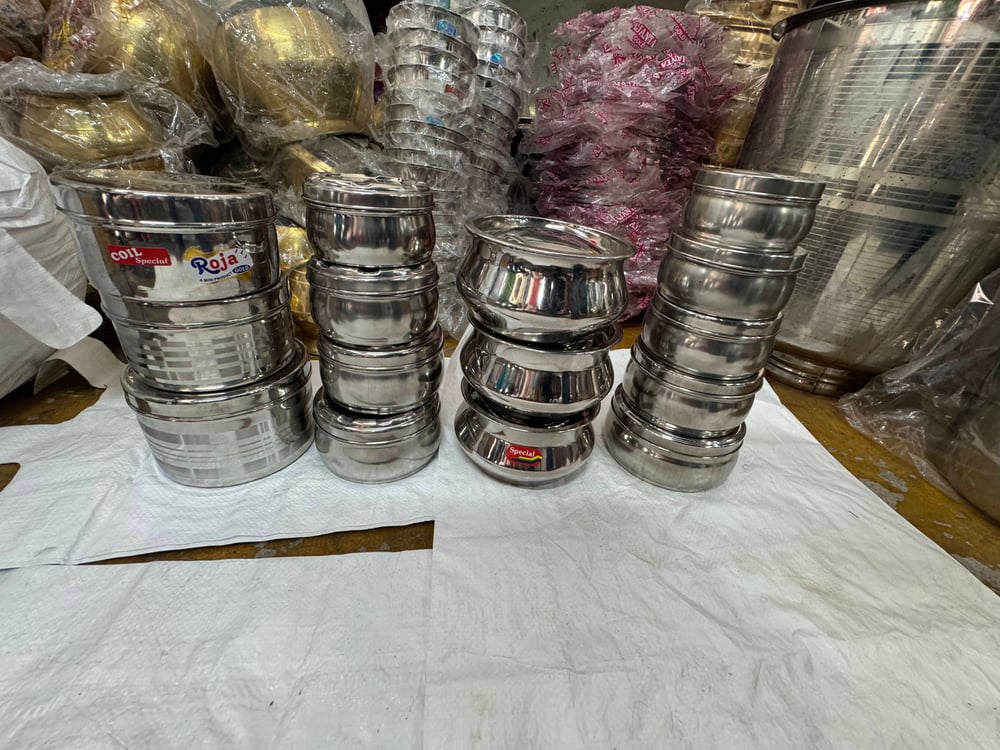 Premium Stainless Steel Vessel 47 - Wholesale Metal Vessels Chennai - Vandhanaa Metal Mart